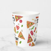 Gobelets En Papier Pizza Party thème Anniversaire de enfant (Droite)