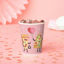 Pizza Slices, Filles Pizza Rose Anniversaire