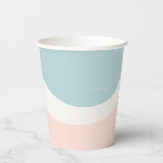 Gobelets En Papier Plage Surboard (Verso)