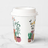 Gobelets En Papier Plante heureux (Droite)