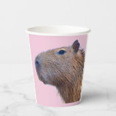 Gobelets En Papier Plaques de papier Capybara (Verso)