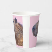 Gobelets En Papier Plaques de papier Capybara (Droite)