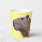 Gobelets En Papier Plaques de papier Capybara (Verso)