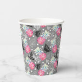 Gobelets En Papier Plaques texturées à géométrie variable (Verso)