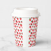Gobelets En Papier Plein de fraises (Droite)