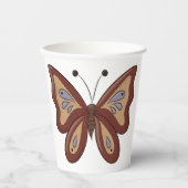 Gobelets En Papier Plutôt Brown Butterly (Recto)