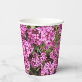 Gobelets En Papier Plutôt rose Daphné Floral (Droite)