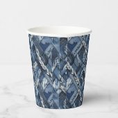 Gobelets En Papier Poche Et Tresses En Denim Distressé Sombre (Droite)