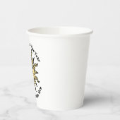 Gobelets En Papier Poème Solstice d'été (Gauche)