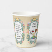 Gobelets En Papier Poesach Seder Kosher six différents aliments de la (Droite)