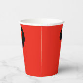 Gobelets En Papier Point de question Mystère Odeur rouge Coupes de pa (Droite)