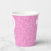 Gobelets En Papier Point d'Interrogation Fête de Fiançailles Paillett (Gauche)