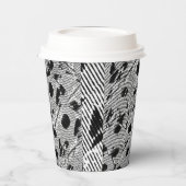 Gobelets En Papier Point noir de la coupe de papier (Gauche)