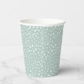Gobelets En Papier Points Dalmatiens verts, Points Dalmatiens, Pots D (Droite)