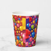 Gobelets En Papier points groovy (Droite)