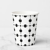 Gobelets En Papier Points noirs, Motif à pois, Points, Pointillé (Verso)