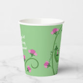 Gobelets En Papier Pois doux mignon 1er anniversaire fêtes enfants (Gauche)