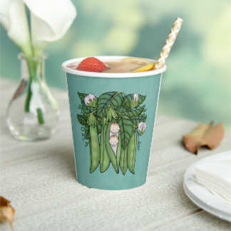 Gobelets En Papier Pois douxTwins Multiples Baby showers tasses en pa