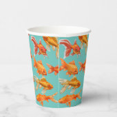 Gobelets En Papier Poisson d'or  (Droite)