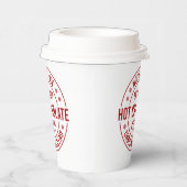 Gobelets En Papier Pôle Nord Chocolat chaud Noël (Droite)