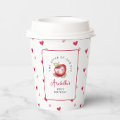 Gobelets En Papier Pomme Douce De Notre Oeil Anniversaire (Verso)