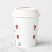 Gobelets En Papier Pomme tasse papier (Gauche)