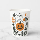 Gobelets En Papier pompage dans l'océan (Verso)