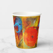 Gobelets En Papier Pompiers Flare (Verso)