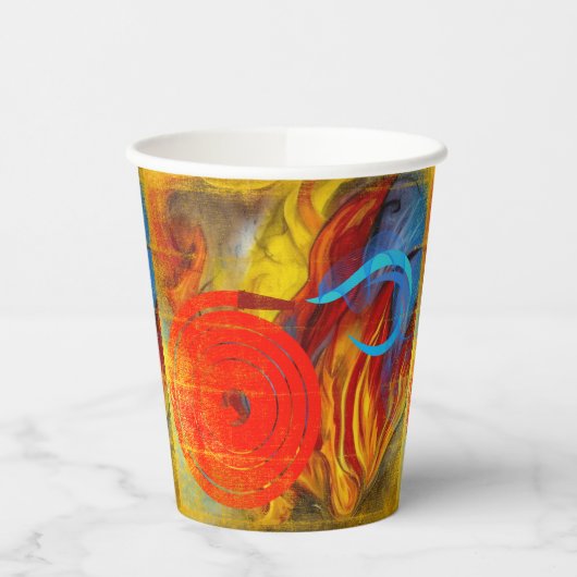 Gobelets En Papier Pompiers Flare (Gauche)