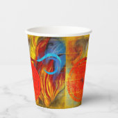 Gobelets En Papier Pompiers Flare (Recto)