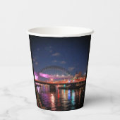 Gobelets En Papier Ponts de Newcastle (Verso)