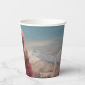 Gobelets En Papier Poodle arctique (Verso)