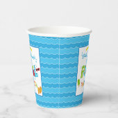 Gobelets En Papier Pool Party Anniversaire Party Papier Coupe - Garço (Droite)