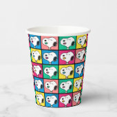 Gobelets En Papier Pop Art Snoopy Lips | Mod pour vous Motif (Gauche)