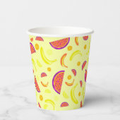 Gobelets En Papier Pop de fruits (Verso)