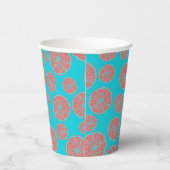 Gobelets En Papier Pop de pamplemousse (Droite)