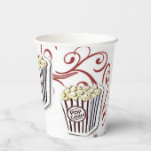 Gobelets En Papier Popcorn coupe de papier (Verso)