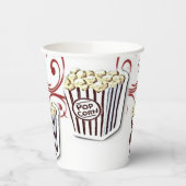 Gobelets En Papier Popcorn coupe de papier (Gauche)