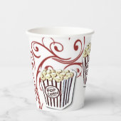 Gobelets En Papier Popcorn coupe de papier (Recto)