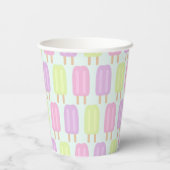 Gobelets En Papier Popsicle Anniversaire Coupes de papier fête (Verso)