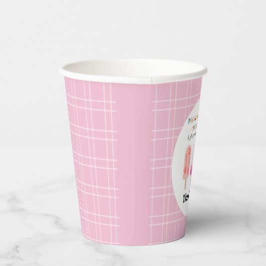Gobelets En Papier Popsicle Party (Droite)