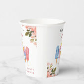 Gobelets En Papier Popsicle Prêt à Pop Baby shower (Droite)