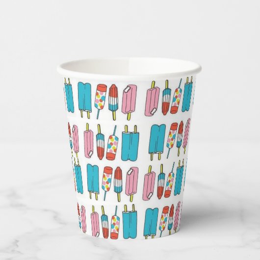 Gobelets En Papier Popsicles de la coupe de papier (Gauche)