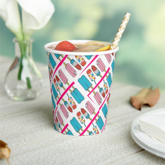 Gobelets En Papier Popsicles de tasse en papier (Insitu)