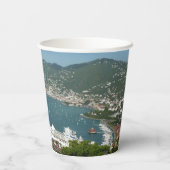 Gobelets En Papier Port à St. Thomas Îles Vierges américaines (Verso)