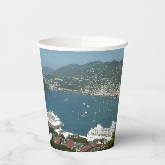 Gobelets En Papier Port à St. Thomas Îles Vierges américaines (Gauche)