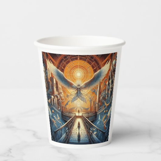 Gobelets En Papier Porte céleste (Recto)