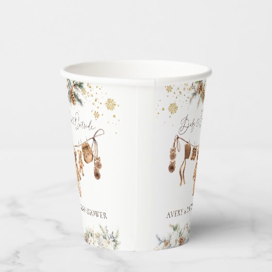 Gobelets En Papier Porte-lingeLigne froide Baby shower extérieur (Droite)