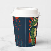 Gobelets En Papier Portland Frog Protest (Droite)