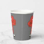 Gobelets En Papier Pose Gossamer Menacer (Droite)